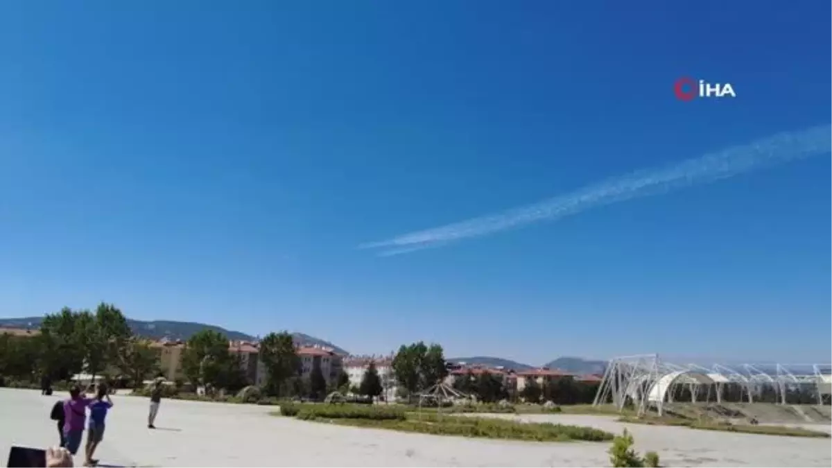 Türk Yıldızları Isparta'da Keşif Uçuşu Gerçekleştirdi
