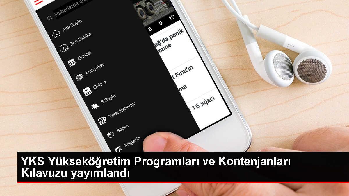 2023-YKS Yükseköğretim Programları ve Kontenjanları Kılavuzu Yayımlandı