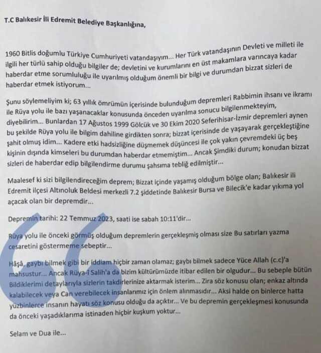 22 Temmuz'da deprem mi olacak? Yarın Balıkesir'de (Edremit) deprem mi olacak? 22 Temmuz'da deprem mi olacak? Yarın Balıkesir'de (Edremit) deprem mi olacak?