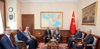 Milli Savunma Bakanı Yaşar Güler, TUSAŞ Heyetini Kabul Etti
