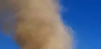 Bitlis'te İplik Fabrikası İnşaatında Hortum Oluştu