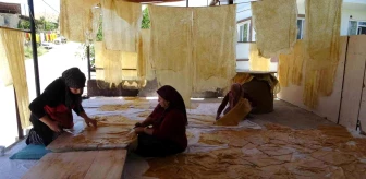 Malatya'da depremzede kadınlar dut pestili üretimi yaparak kent ekonomisine katkı sağlıyor