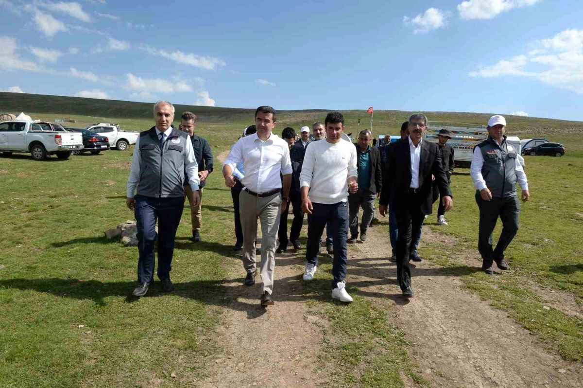 Erzurum'da Göçer Ailelerin Meraları Markalara Değer Katıyor