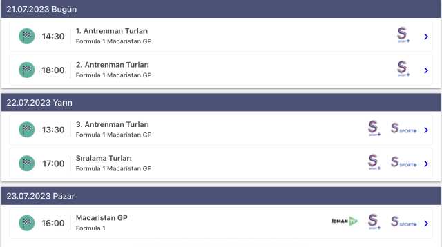 F1 TAKVİMİ 2023 | F1 Hangi kanalda? F1 ne zaman ve tarihleri, fikstürü nedir? Formula 1 saat kaçta hangi kanalda?