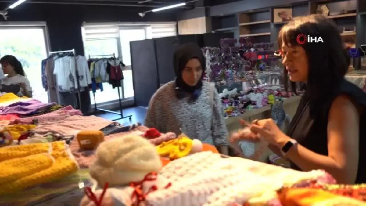 Hanımların el emeği ürünleri bu mağazalarda satılıyor