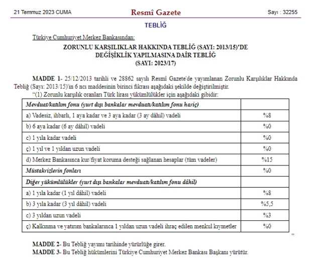 KKM zorunlu karşılık ne demek? KKM zorunluk karşılık oranı neden arttı? KKM zorunlu karşılık ne demek? KKM zorunluk karşılık oranı neden arttı?