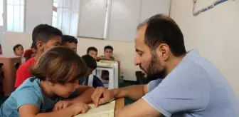 Reyhanlı'da Kur'an kursuna oyun alanı oluşturuldu
