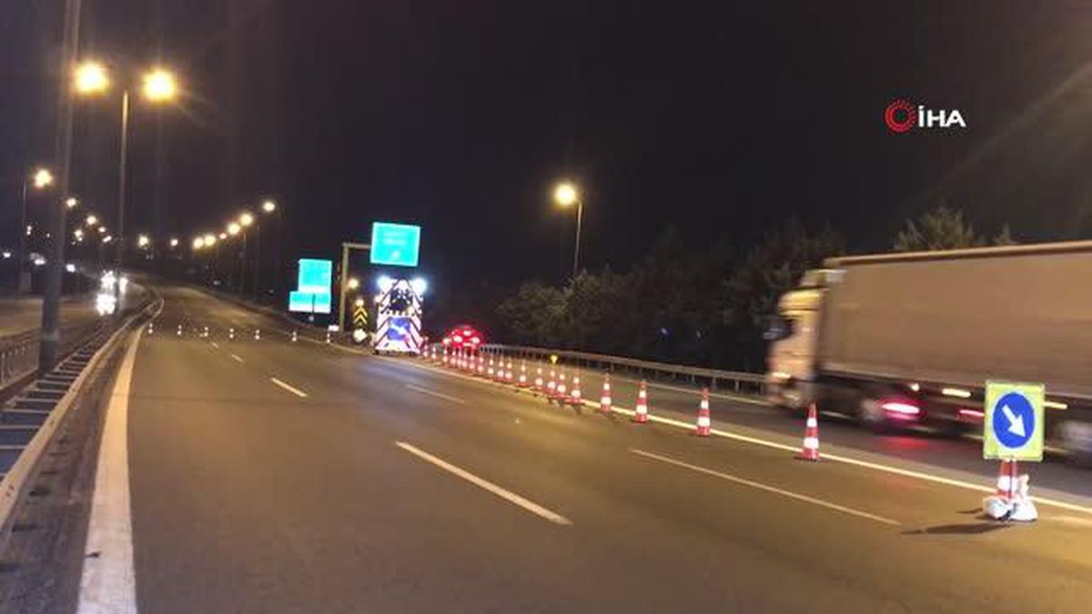 TEM'deki yol çalışması D-100'e yansıdı: Uzun araç kuyrukları oluştu