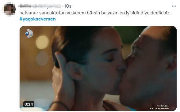 Ya Çok Seversen dizisinde damga vuran öpüşme sahnesi! İzleyicilerden yorum yağdı