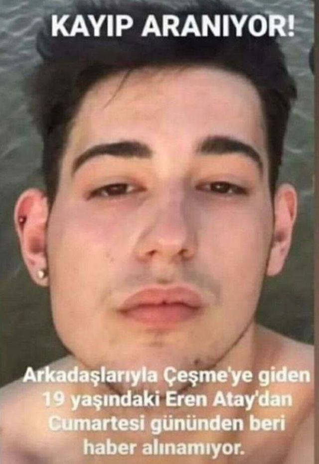 Çeşme'ye giden gençten 6 gündür haber alınamıyor