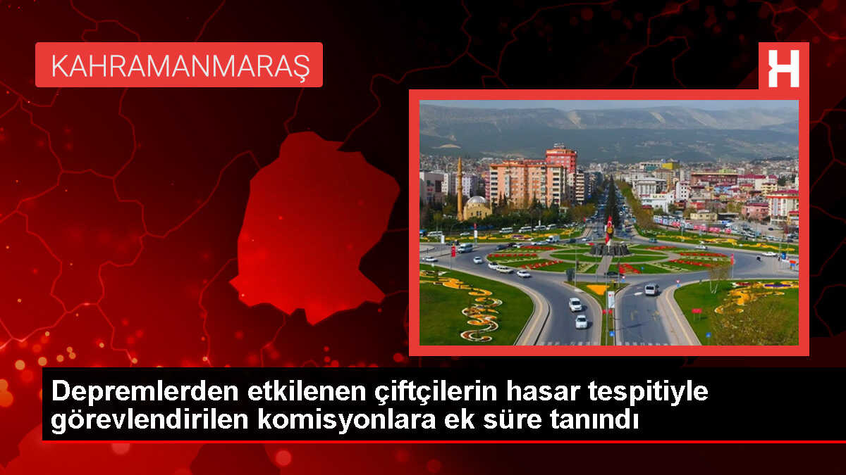 Deprem Zararları Tespit Komisyonlarına Ek Süre Verildi