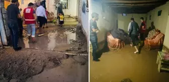 Ağrı Doğubayazıt'ta el felaketi: 6 evi su bastı