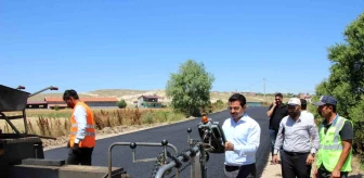 Afyonkarahisar'ın Şuhut ilçesinde sorunlu yol asfaltlandı
