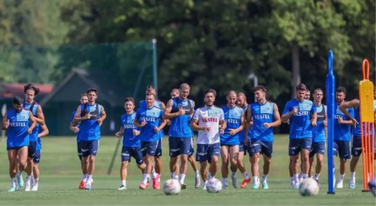 Trabzonspor, Slovenya'da yeni sezon hazırlıklarını sürdürüyor
