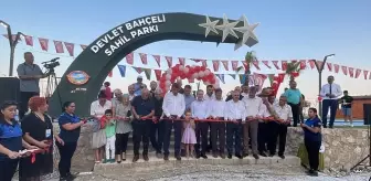 Mersin Anamur'da Devlet Bahçeli Sahil Parkı'nın ikinci etabı hizmete girdi