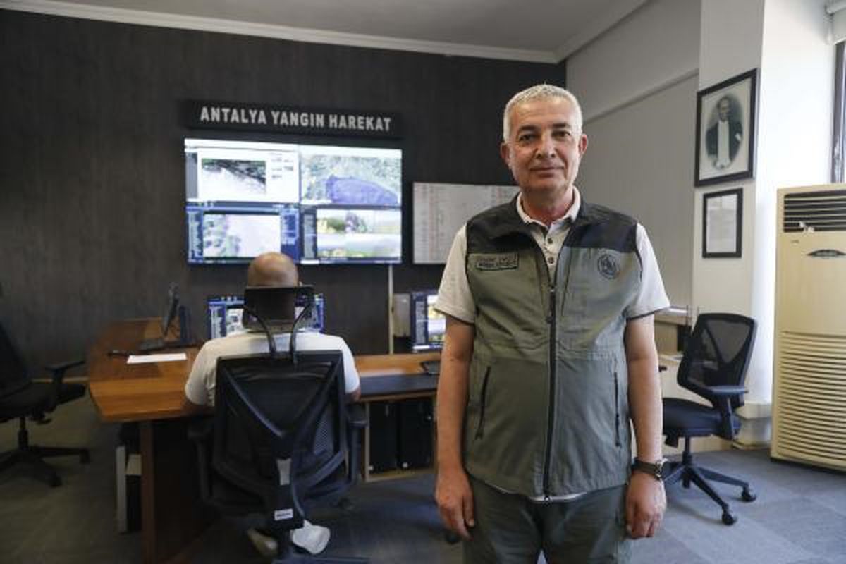 Antalya Ormanları 24 Saat 'Dijital Göz' ile İzleniyor
