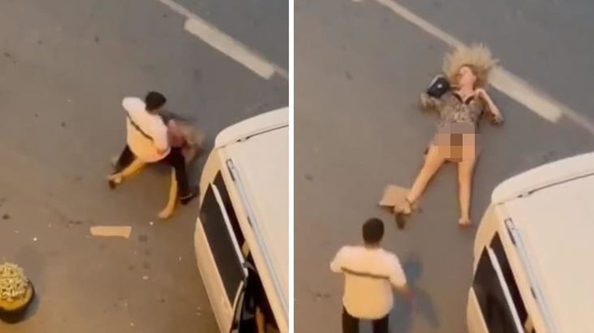 Bulun bu magandayı! Darbettiği kadın baygınlık geçirdi, kendisine tepki gösterenleri de tehdit etti