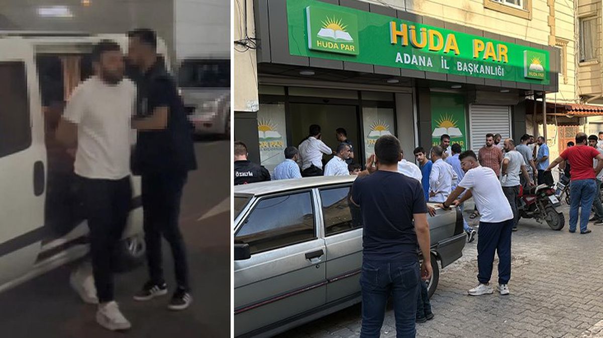 HÜDA PAR binasını kana bulayan saldırıyla ilgili çirkin paylaşım yapan şahıs gözaltına alındı