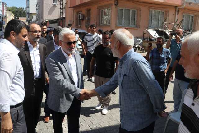HÜDA PAR Genel Başkanı Yapıcıoğlu, saldırının olduğu il başkanlığına giderek meydan okudu
