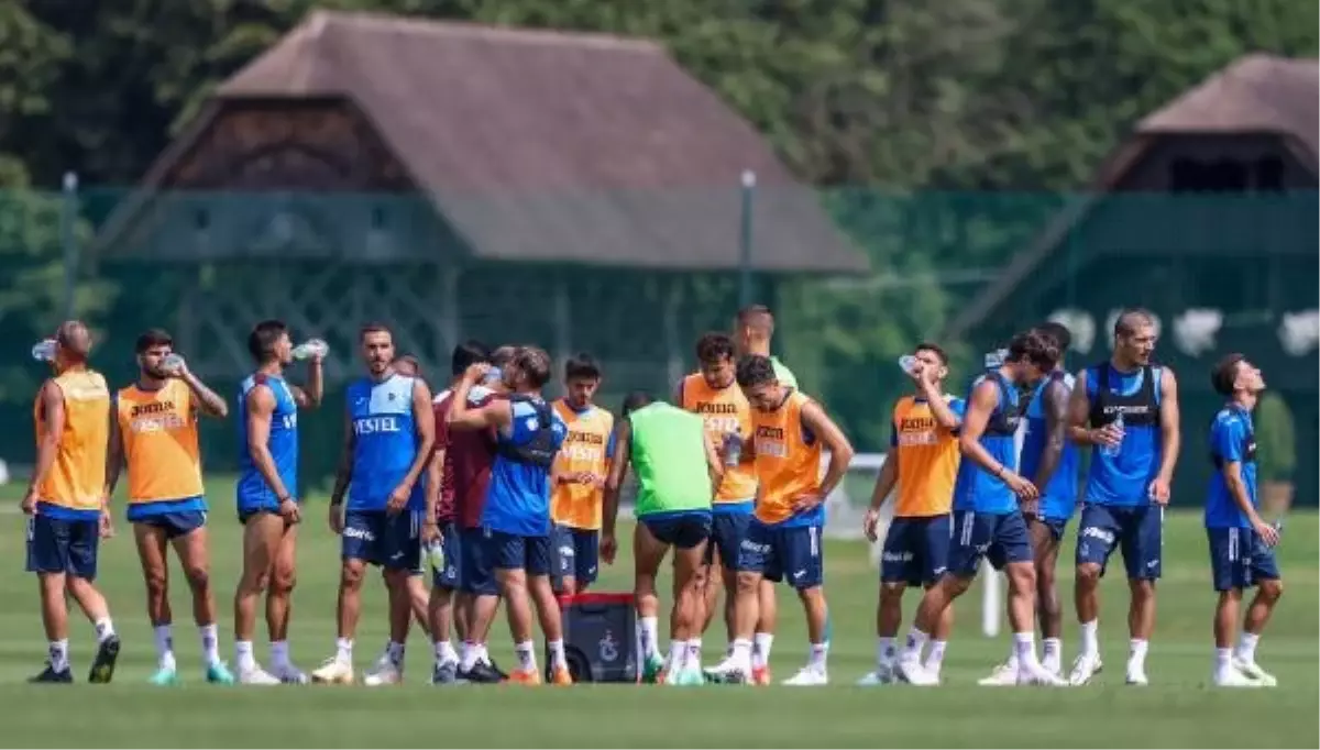 Trabzonspor'da yeni sezon hazırlıkları sürüyor