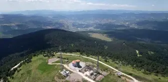 Ankara Kızılcahamam'daki Işık Dağı Yangın Gözetleme Kulesi 7/24 Hazır Bekliyor