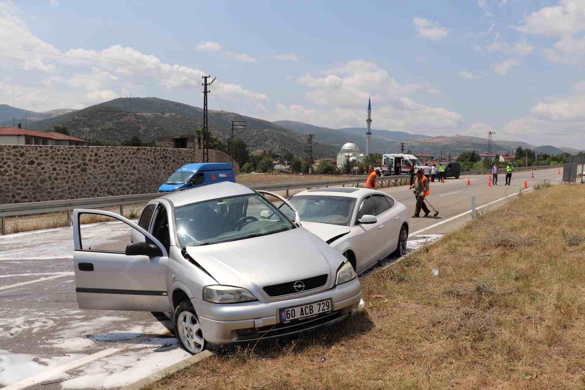 Tokat'ta kaza: 1 ölü, 5 yaralı
