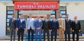 Gençlik ve Spor Bakan Yardımcısı Tunceli'ye ziyaret gerçekleştirdi