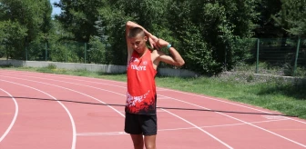 Erzurumlu Genç Atlet Avrupa Şampiyonası'na Hazırlanıyor