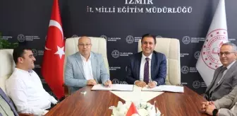 İzmir İl Milli Eğitim Müdürlüğü ile MÜSİAD İzmir Şubesi arasında işbirliği protokolü imzalandı