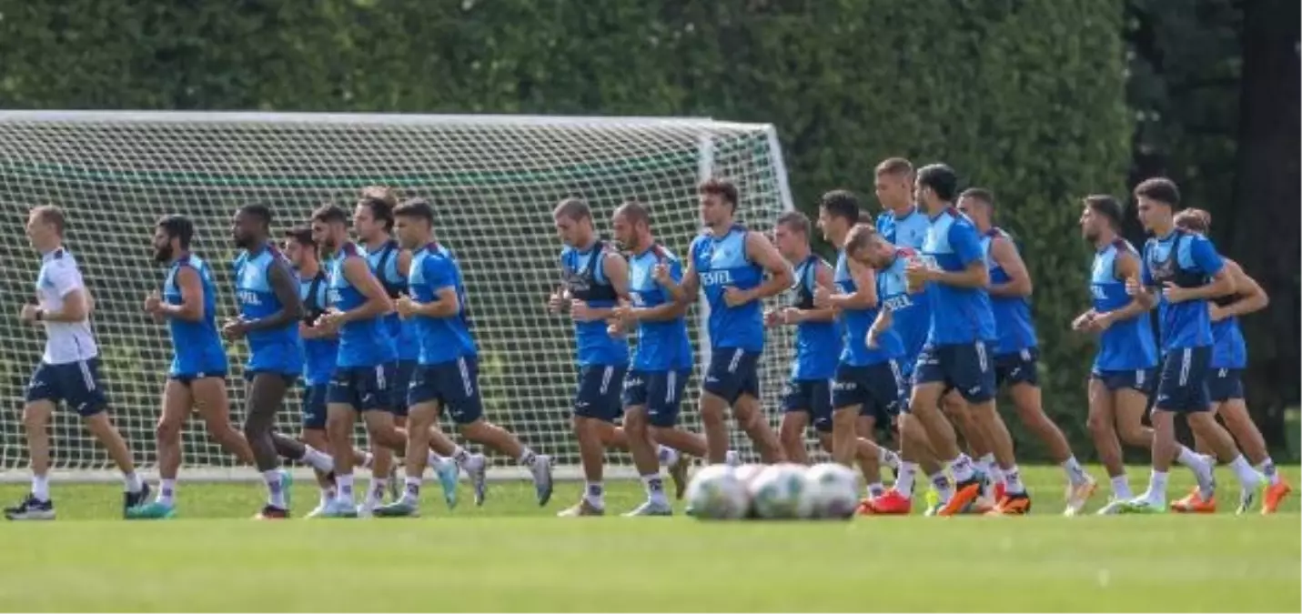 Trabzonspor, Slovenya kampında hazırlıklarına devam ediyor