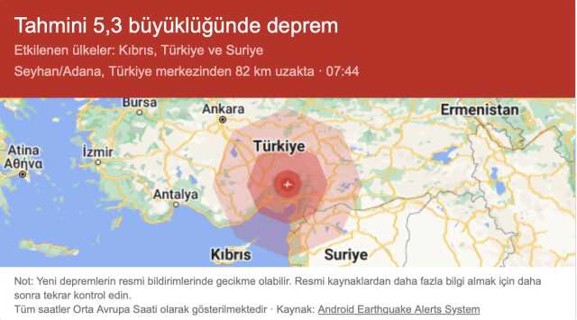 ADANA'DA DEPREM Mİ OLDU? Adana deprem 24-25 Temmuz! En son nerede deprem oldu? Adana deprem kaç büyüklüğünde?