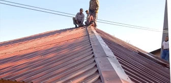 Beypazarı'nda Merkez Camisi'nin çatısı onarıldı