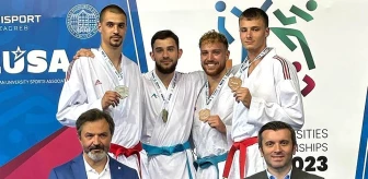 Sakarya Büyükşehir Belediyesi Spor Kulübü Karate Sporcusu Fatih Şen Üniversiteler Arası Avrupa Oyunları'nda Şampiyon Oldu