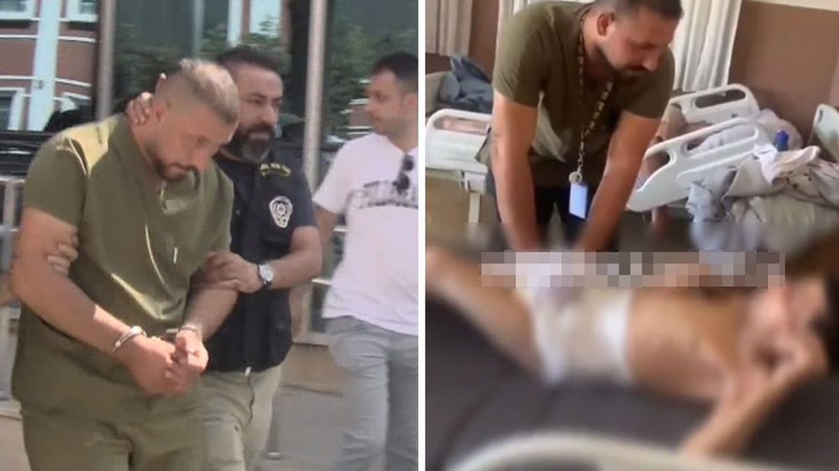 Engelli hastaya şiddet uygulayan bakımevi çalışanı, kendini savunmak isterken baltayı taşa vurdu