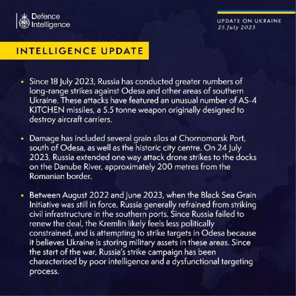 Rusya, Tahıl Anlaşması'ndan Ayrılmasının Ardından Ukrayna'ya Saldırılarını Arttırdı