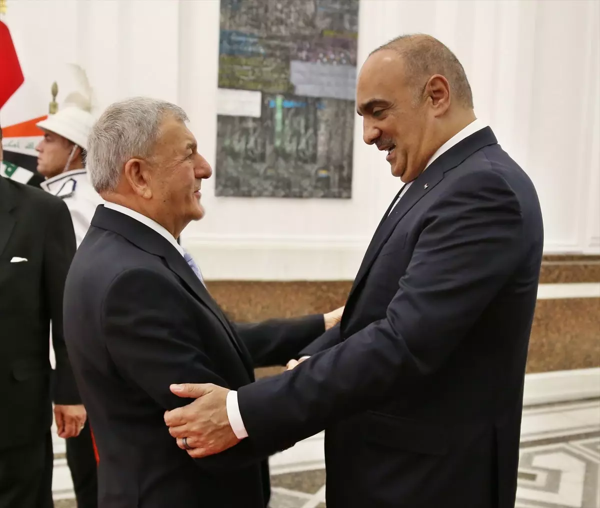 Irak Cumhurbaşkanı Ürdün Başbakanı ile İlişkileri Ele Aldı