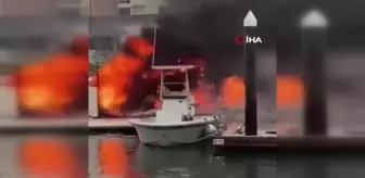 Meksika'da yat yangını: 2 yaralı