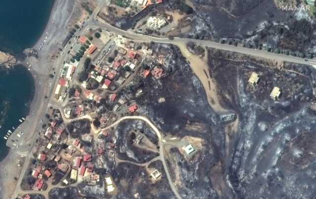 Rodos'taki orman yangında 8. gün! Ada adeta ikiye bölünmüş durumda, tahliyeler sürüyor