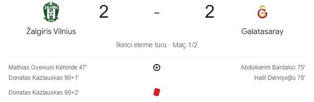 Zalgiris Galatasaray maç özeti! (VİDEO) Zalgiris Galatasaray maçı özeti izle! Zalgiris Galatasaray golleri kim attı, maç kaç kaç bitti? Zalgiris Galatasaray maç özeti! (VİDEO) Zalgiris Galatasaray maçı özeti izle! Zalgiris Galatasaray golleri kim attı, maç kaç kaç bitti?