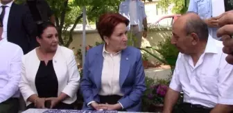 Meral Akşener, İYİ Parti Sivrihisar İlçe Başkanı'nı ziyaret etti