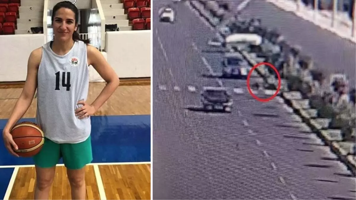Basketbolcu Mihrace Yasemin Buğdaycı'nın hayatını kaybettiği kazanın görüntüleri ortaya çıktı