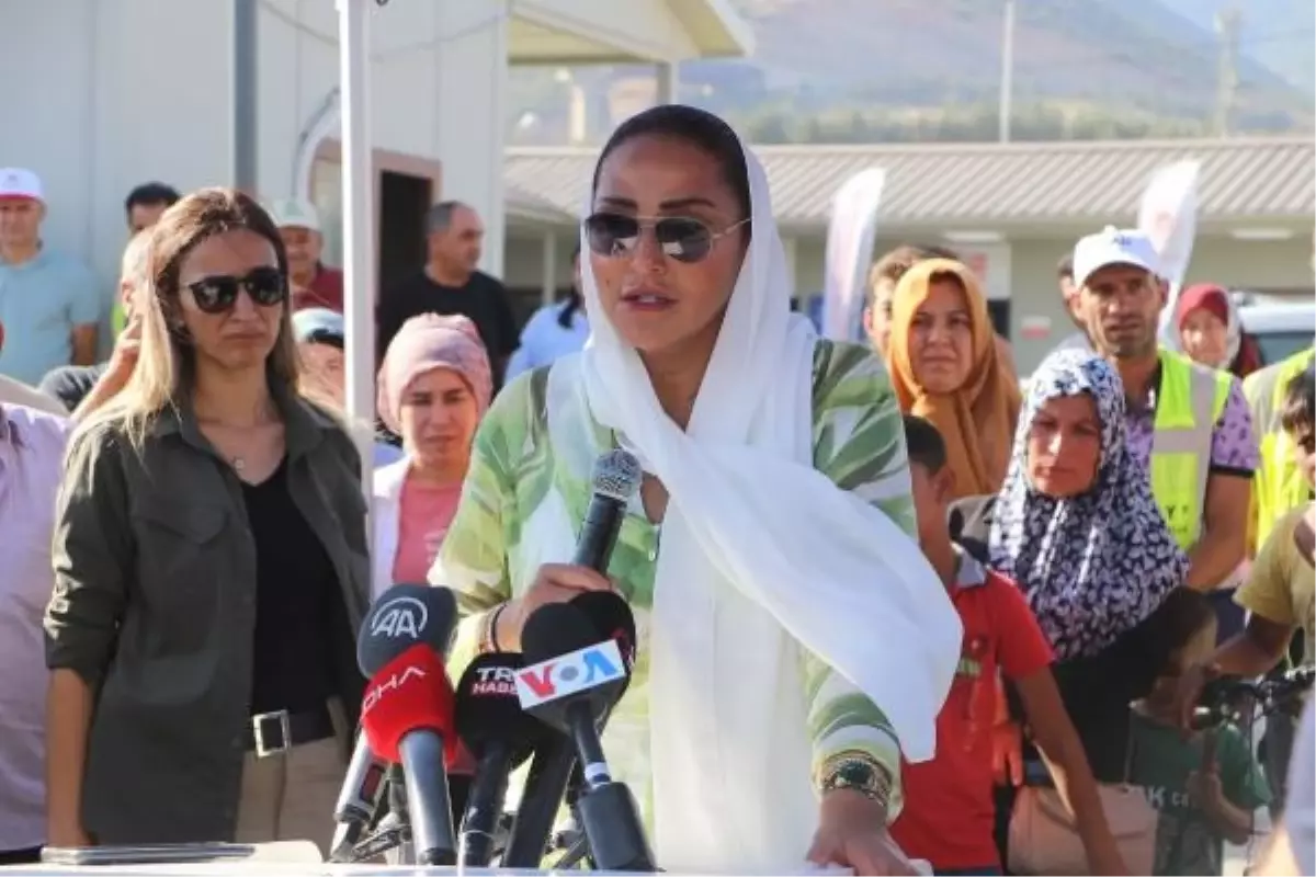 Suudi Arabistan Prensesi Nurdağı İlçesini Ziyaret Etti