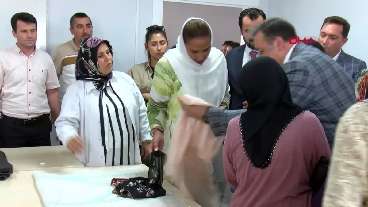 Suudi Arabistan Prensesi Nurdağı ilçesini ziyaret etti