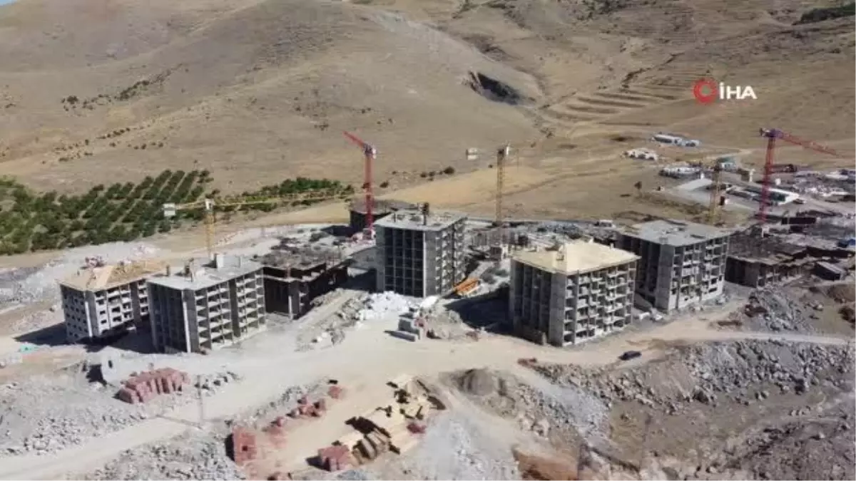 Malatya'da kalıcı konutlar hızla yükseliyor