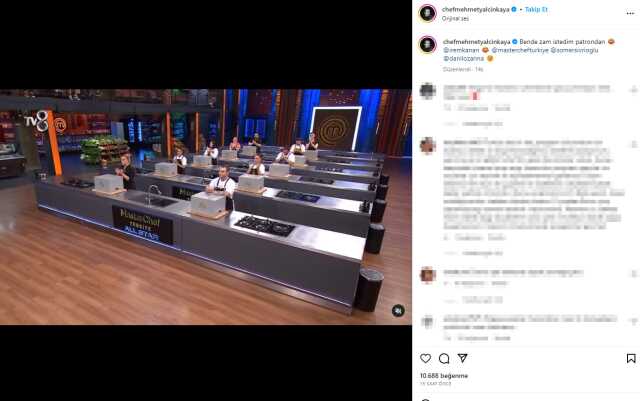 MasterChef'te Mehmet Yalçınkaya kazan kaldırdı! Acun Ilıcalı'ya seslenip zam istedi