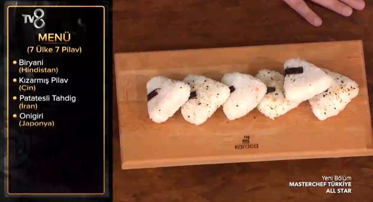 Onigiri tarifi! Masterchef Onigiri nasıl yapılır? Onigiri için gerekli malzemeler nelerdir? Onigiri pilavı hangi ülkeye ait, hangi bölge?