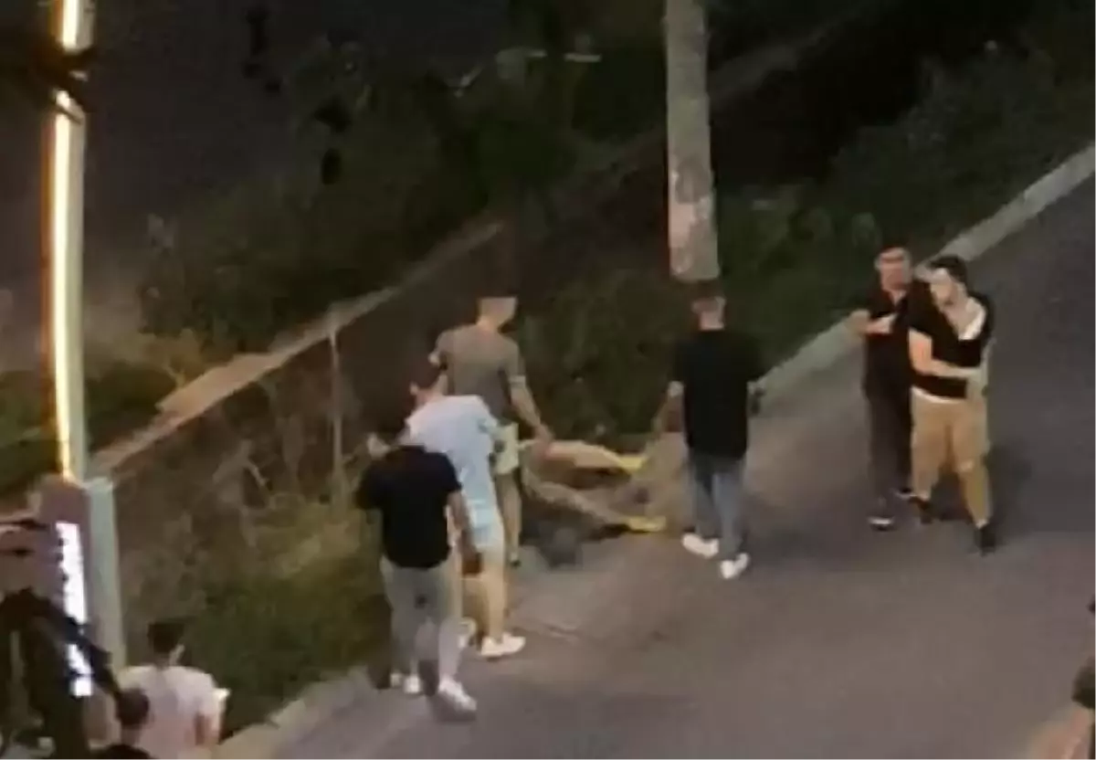 Tarsus'ta kavga cep telefonu kamerasına yansıdı