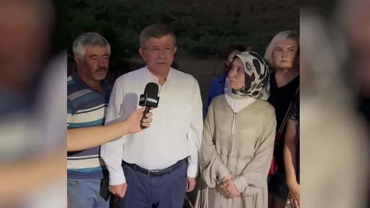 Davutoğlu: Yeşil çamlara kıymayın, bu katliamı durdurun