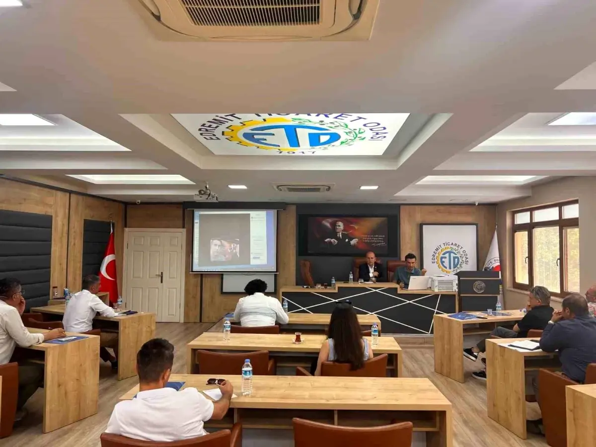 Edremit Ticaret Odası'nda Termal Turizm Sektör Toplantısı Gerçekleştirildi