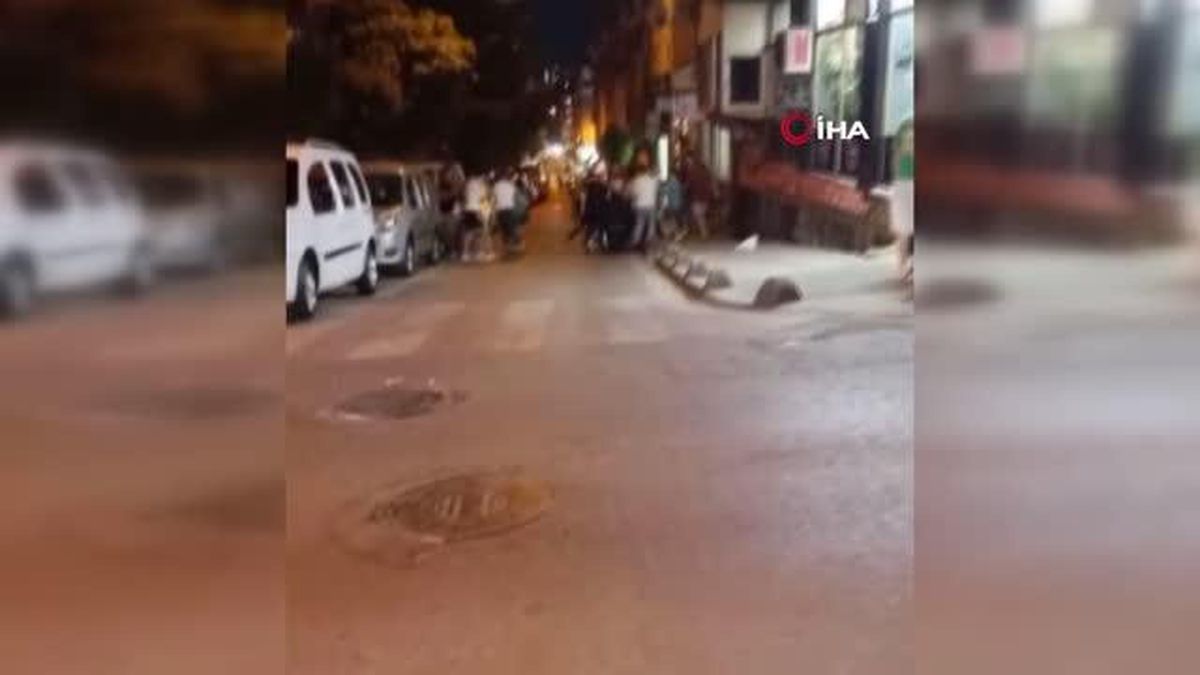 İstanbul'da yaşanan sokak kavgaları kamerada: Sokaklar boks maçını aratmadı